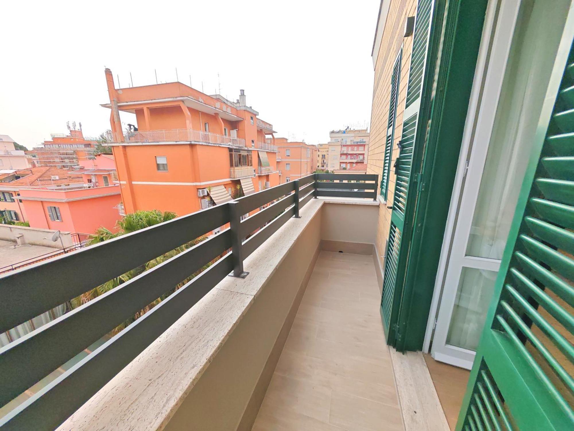 Attico Urbano Terrazza Su Roma Metro A Cornelia Apartment Exterior foto